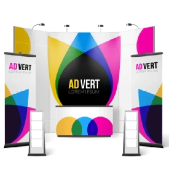 ÖRÜMCEK STAND 300X400CM - Dijital Baskıcı